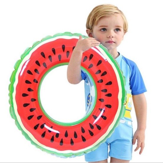 Pelampung Ban Renang Anak Semangka 70cm Water Melon Swimming Ring /ban karakter /ban renang anak /ban renang murah