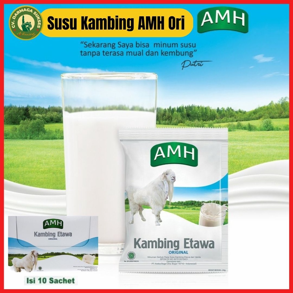 

susu kambing etawa AMH original rasa vanila