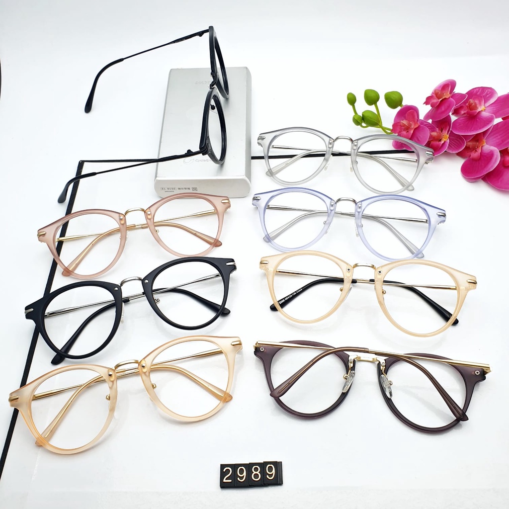 FRAME KACAMATA/KACAMATA FASHION TYPE 2989// KACAMATA FASHION CEWEK//