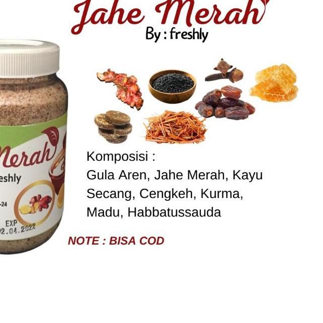 

❃ JAHE MERAH BY FRESHLYLEMON(1JM) ☜
