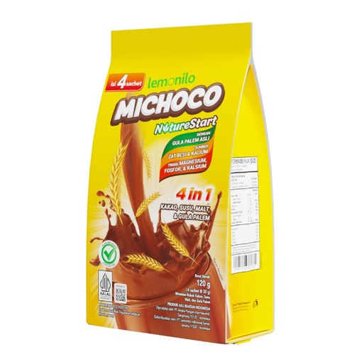 Lemonilo Michoco susu milo Minuman Bubuk coklat 30gr  sarapan pagi