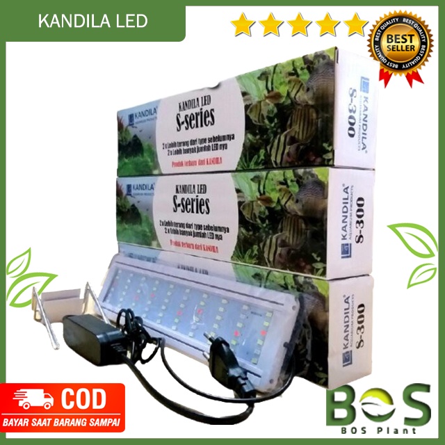 Lampu Kandila S300 S-300 LED Aquarium Aquascape 30-40 cm RGB 30cm 40cm LED Kandila