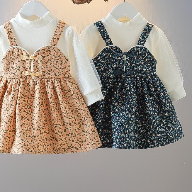 ➨ heybaby DRESS MILEY ROSE 00866 EBV Baju Dress Anak Perempuan Import Dress anak bayi/Bayi Perempuan