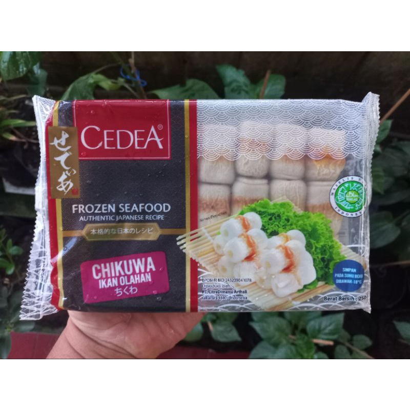 

Cedea Chikuwa Mini (Isi 20pcs) Kemasan 250gram