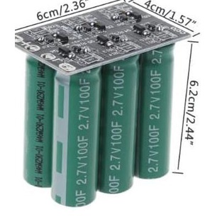 Super Capacitor - Super Kapasitor 12V - 16.2V 100F Series