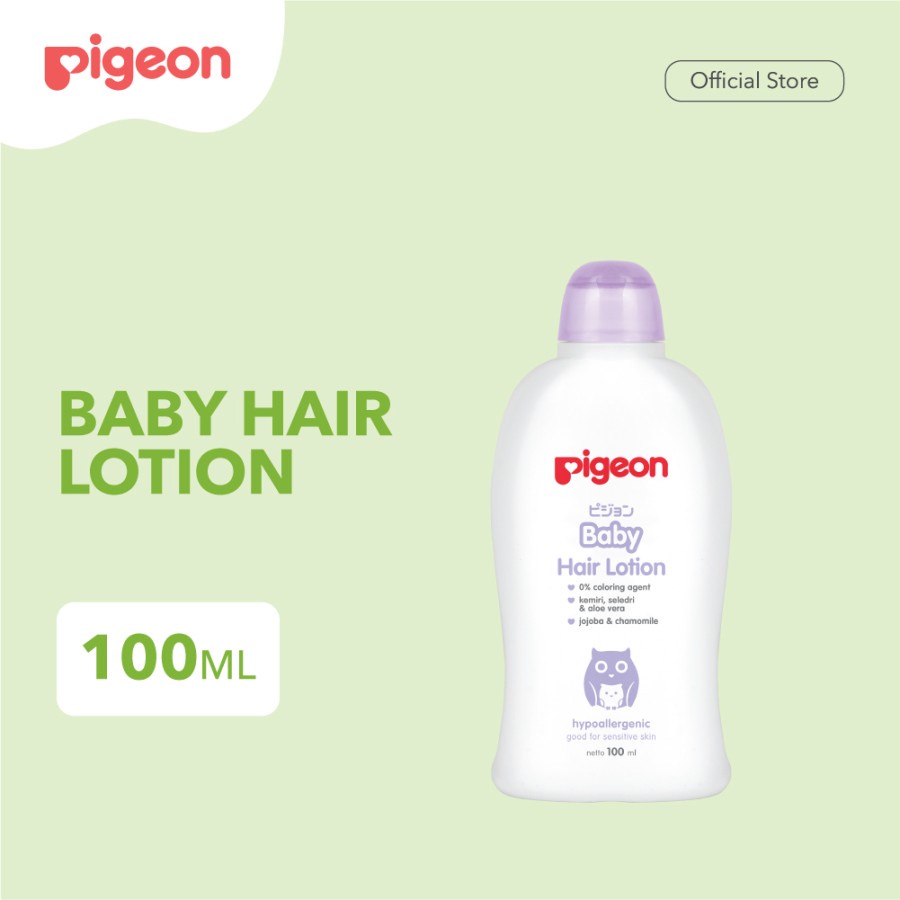(BISA COD) Pigeon Baby Hair Lotion 100ML 800ML