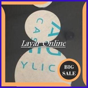 perkakas Acrylic Laser Diameter 75cm 2mm Lingkaran Akrilik Bulat Bening - Putih Susu 1F3BZ