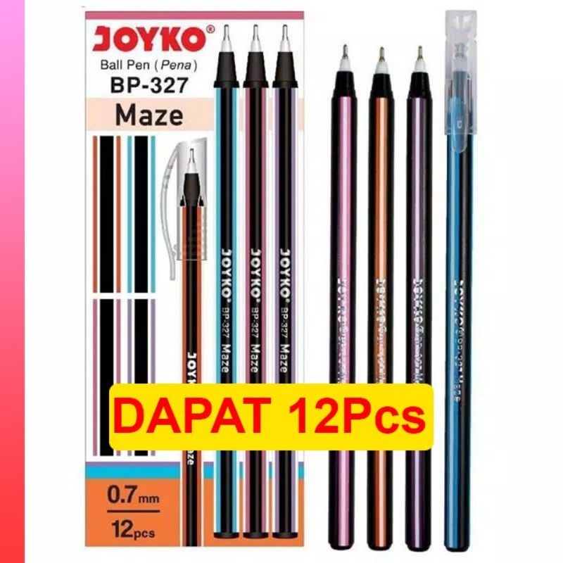 (1 Box) Ballpen Pena Pen JOYKO isi 12 pcs