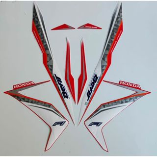 Stiker Striping Motor Honda Beat ISS 2016 List Body Motor Beat ISS 2016 Standar