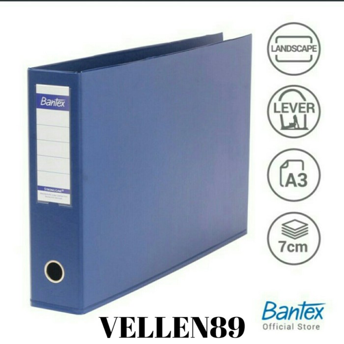 

Terlaris Ordner A3 - 7 Cm Landscape Merk Bantex 1468.01