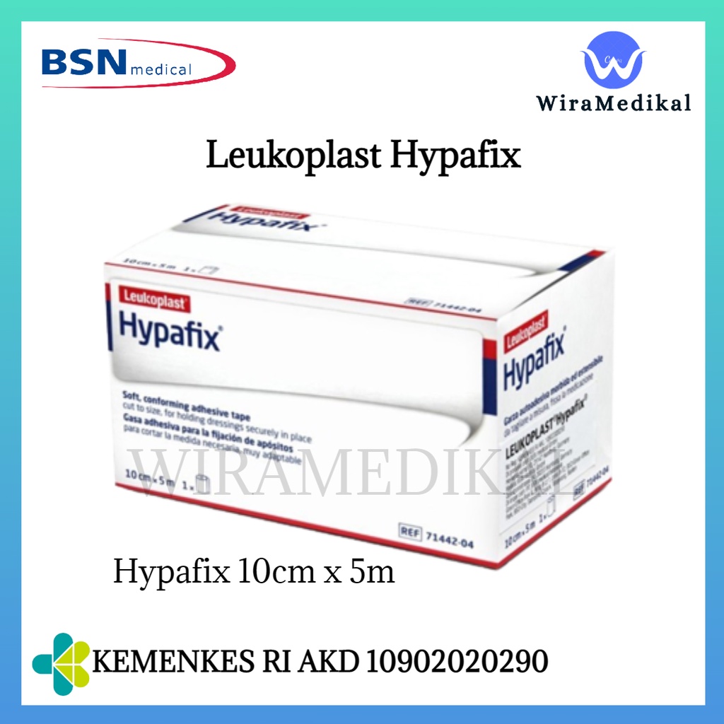 Leukoplast Hypafix 10cm x 5m BSN / Leukoplast Plester Penutup Luka Hypafix 10cm x 5m