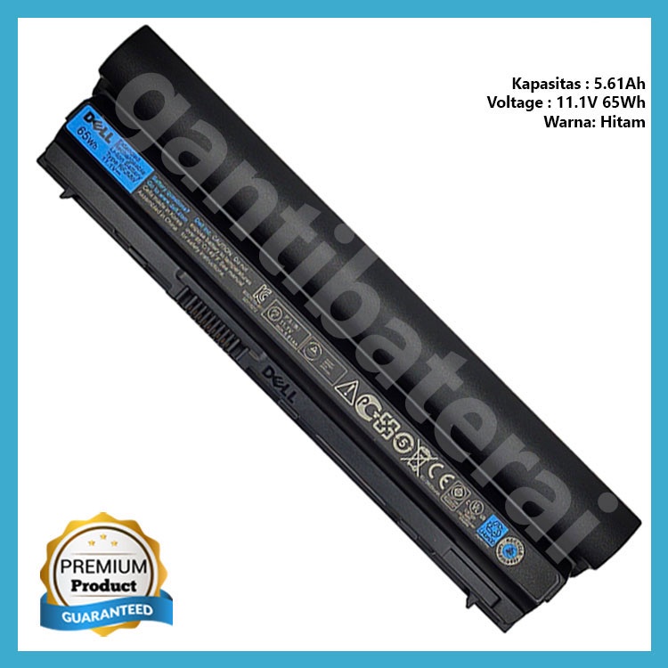 Original Baterai Laptop DELL Latitude E6120 E6220 E6230 E6320 E6330 E6430s Series