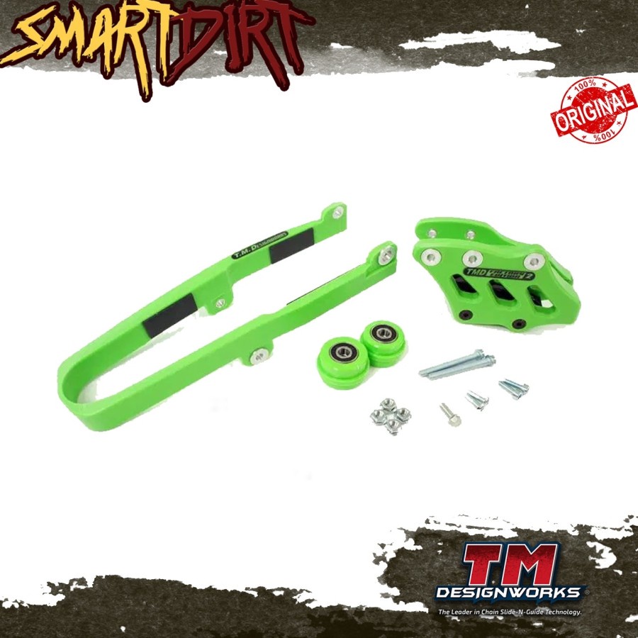 PELINDUNG RANTAI CHAIN SLIDER KAWASAKI KX250F KX250X KX450X KX450F ORI