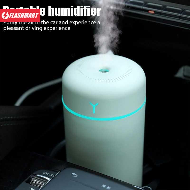 Flashmart Air Humidifier Diffuser Pelembab Udara Lampu Tidur 420ml - AM-J2