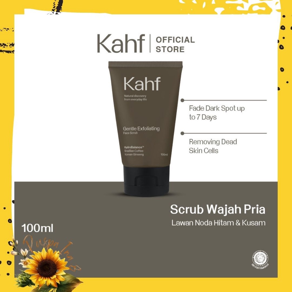 Kahf Gentle Exfoliating Face Scrub