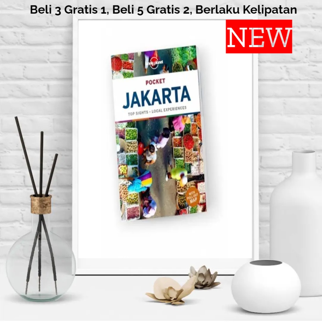 Lonely Planet Pocket Indonesia Jakarta 2nd