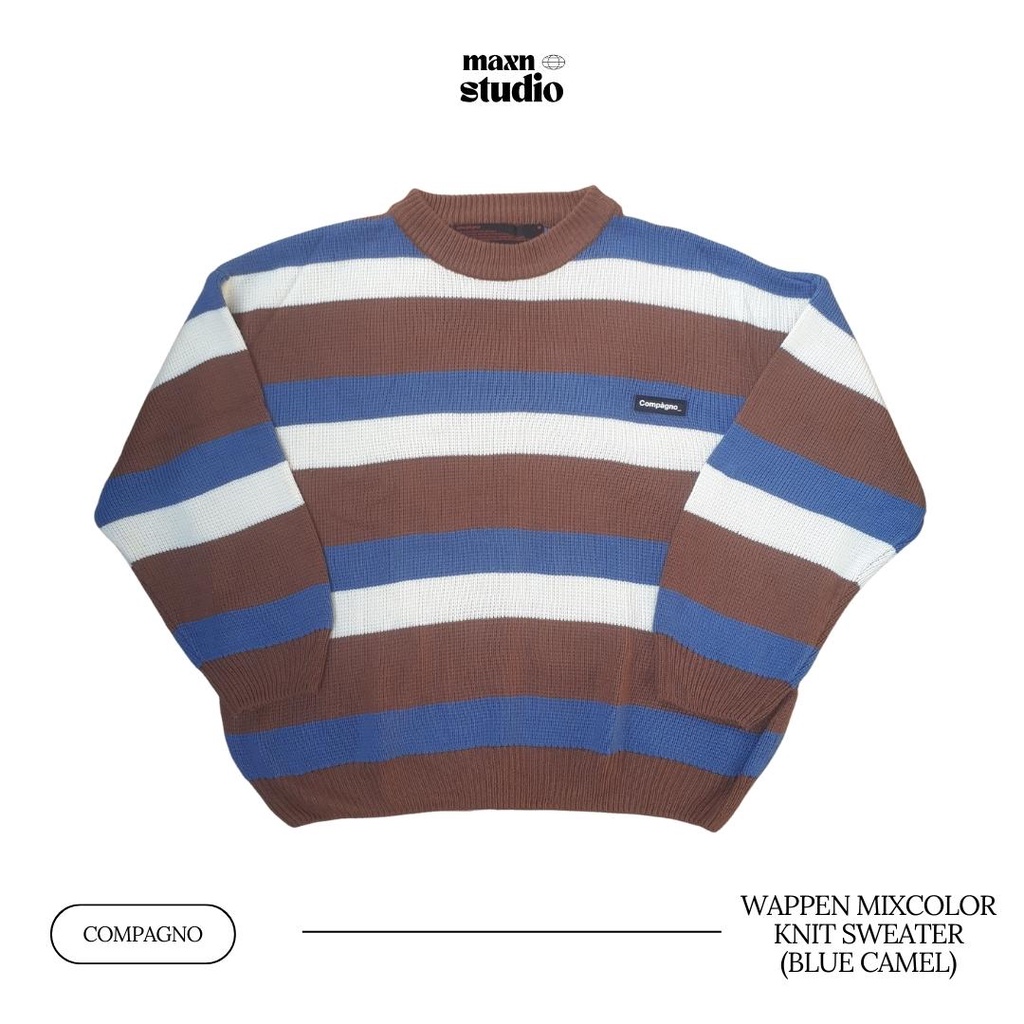 Compagno Wappen Mixcolor Knitwear Sweater