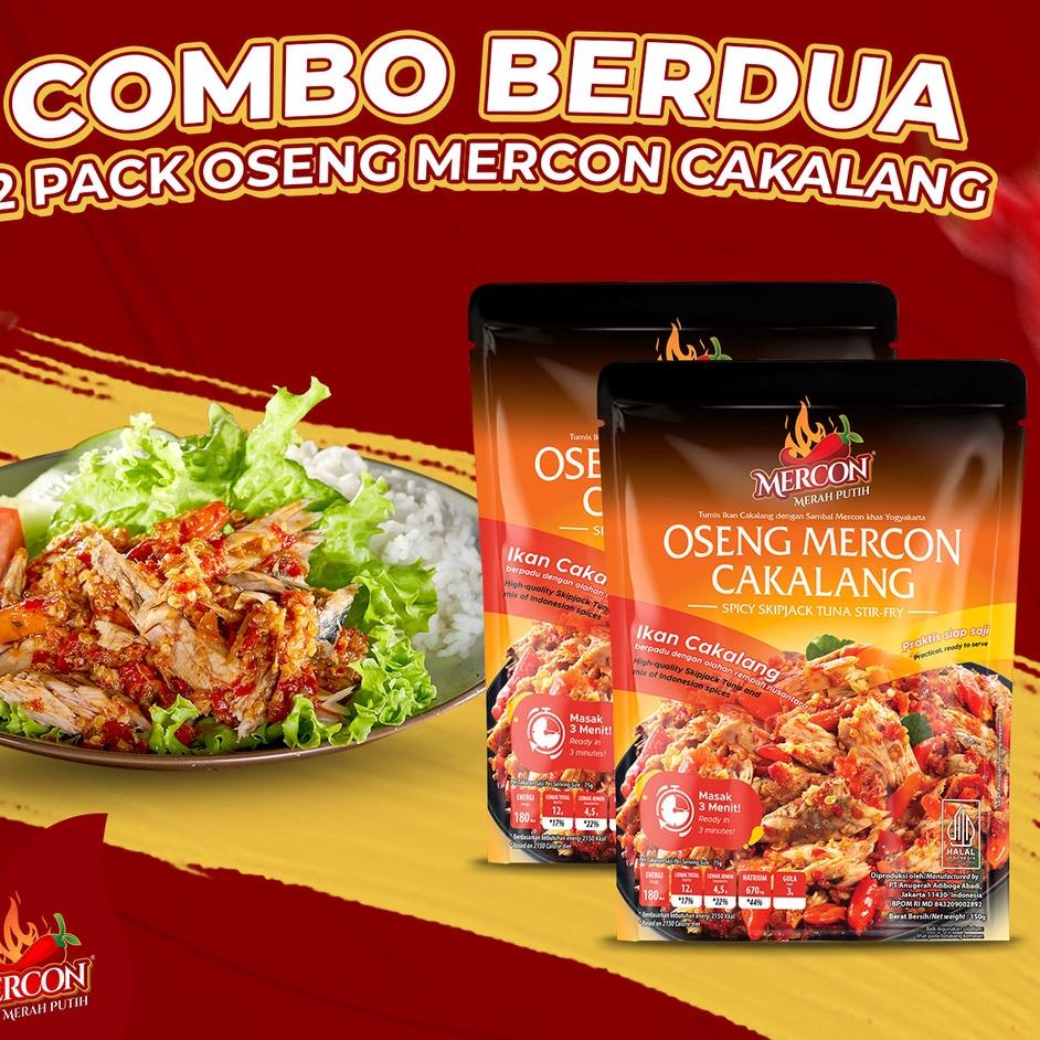 

Terlaris Mercon Merah Putih - Hemat Combo Berdua || 2 x Oseng Mercon Cakalang