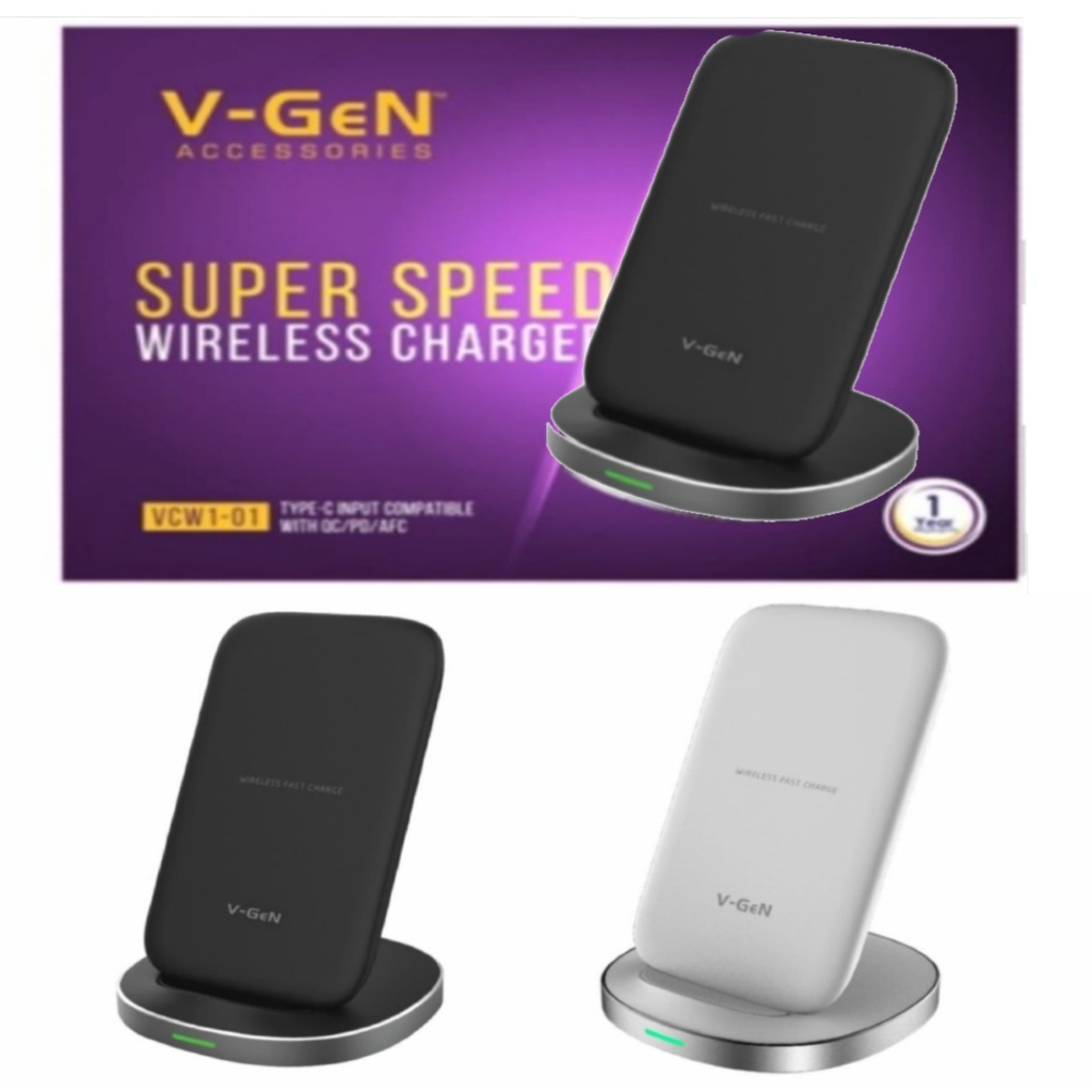 (NEW)  CHARGER V-GEN WIRELESS SUPER SPEED TYPE C INPUT COMPATIBLE FAST CHARGING TERMURAH