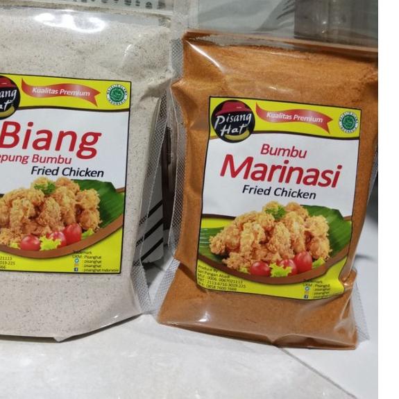 

♦ Paket Biang tepung 500gr dan bumbu marinasi 500gr ⅎ