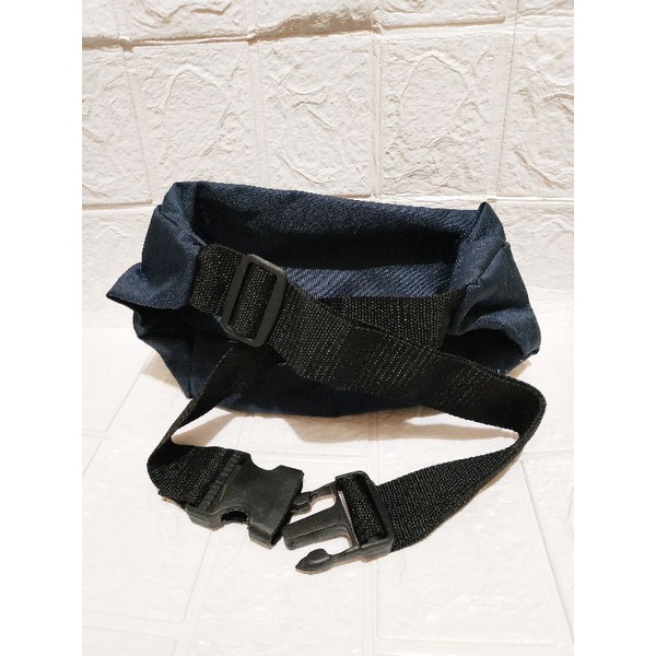 PT35 Waist Bag Wanita Mata Navy 24cmx13cm