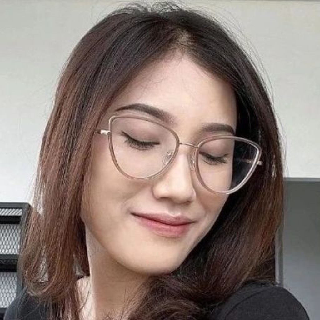 Kacamata Cat Eye Fashion Wanita Lensa Photocromic Minus Normal Silinder Bluecromic Anti Radiasi Blueray Antiradiasi gratis minus 98525 Frame Kacamata Cewe Cewek Wanita Lensa Photocromic cateye Demodas Glasses