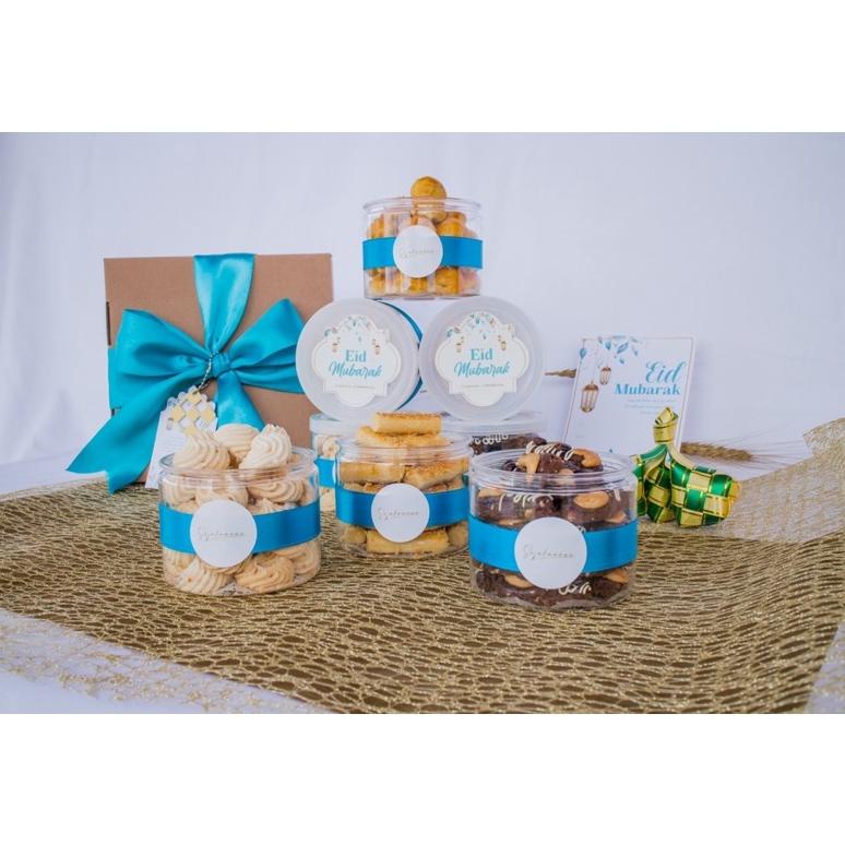 

Hampers Kue Kering Idul Fitri | Nastar Keju | Kastengel | Chococano Mete | Sagu Keju | Parcel Lebaran | Cookies