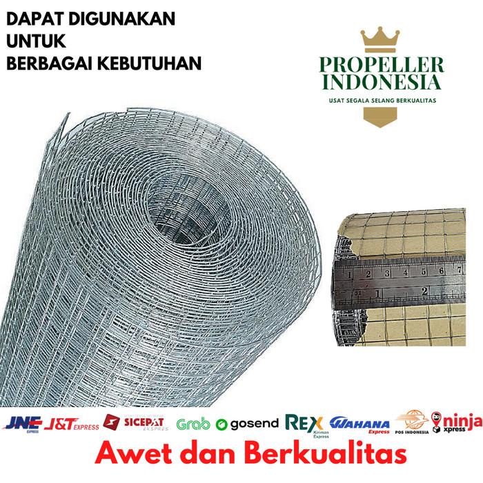 Kawat Loket Galvanis Putih 1/2 Inch Kawat Ram Putih Kawat Ayam Kandang