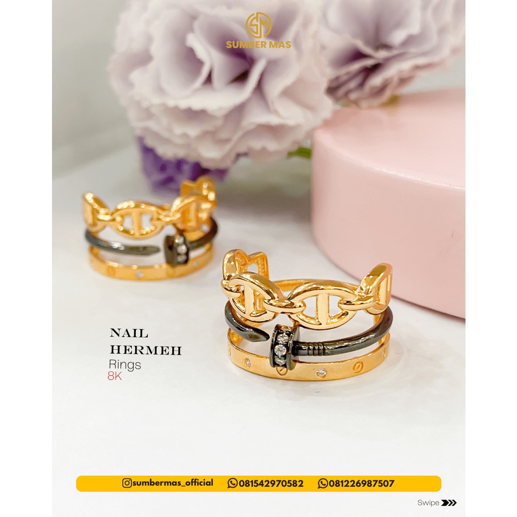 YELLOW BLACK RINGS 8K - SUMBER MAS