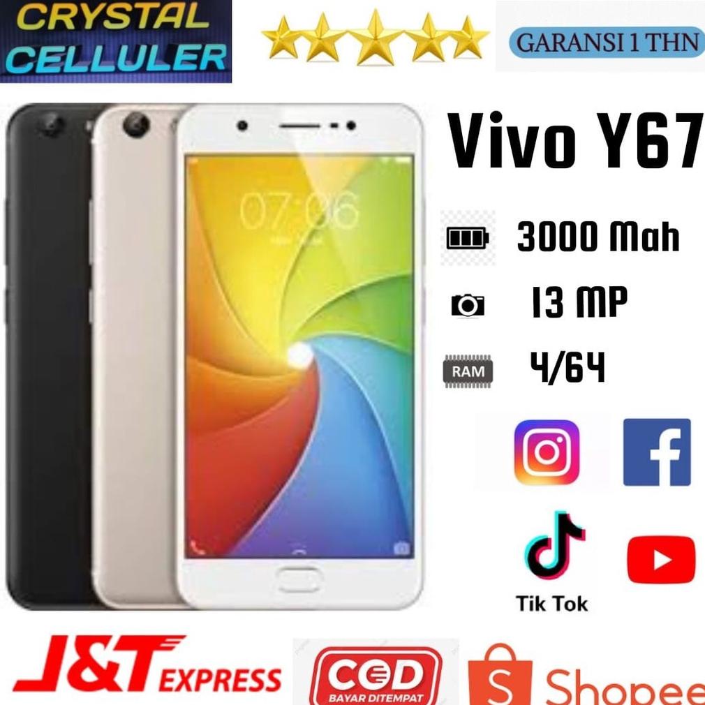 Vivo Y67 Ram 4/64 - Y67 4/64 Dual Sim