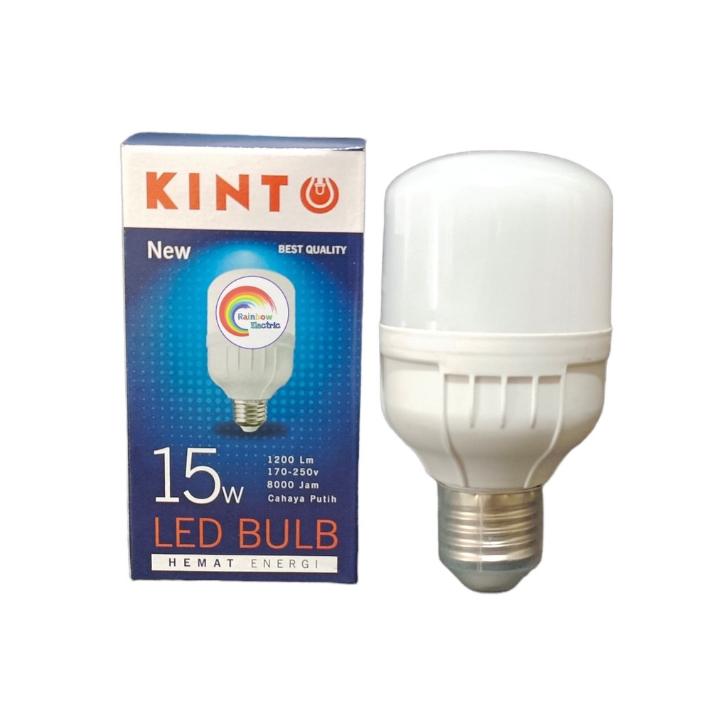 Paket 10 Pcs KINTO Lampu LED Capsule 15 Watt