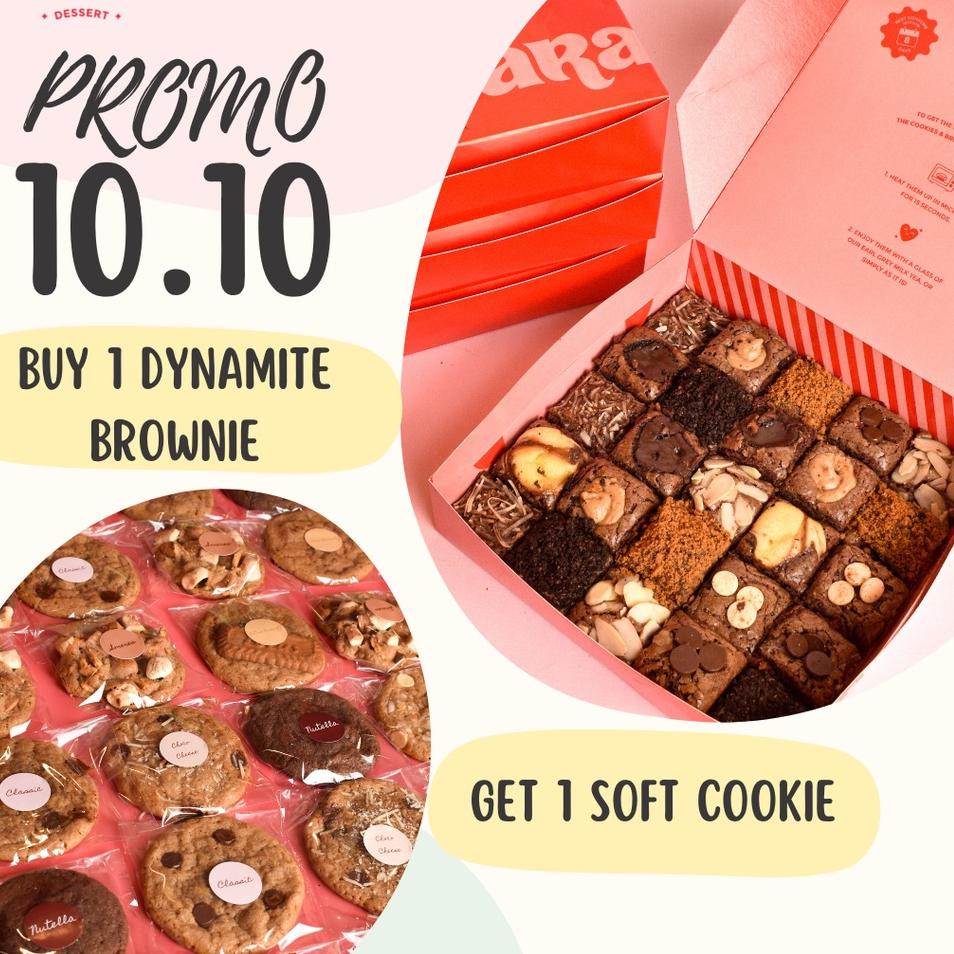 

❆ Cascara Cookies - Promo Buy 1 Fudge Brownies Get 1 pc Soft Cookies ➴