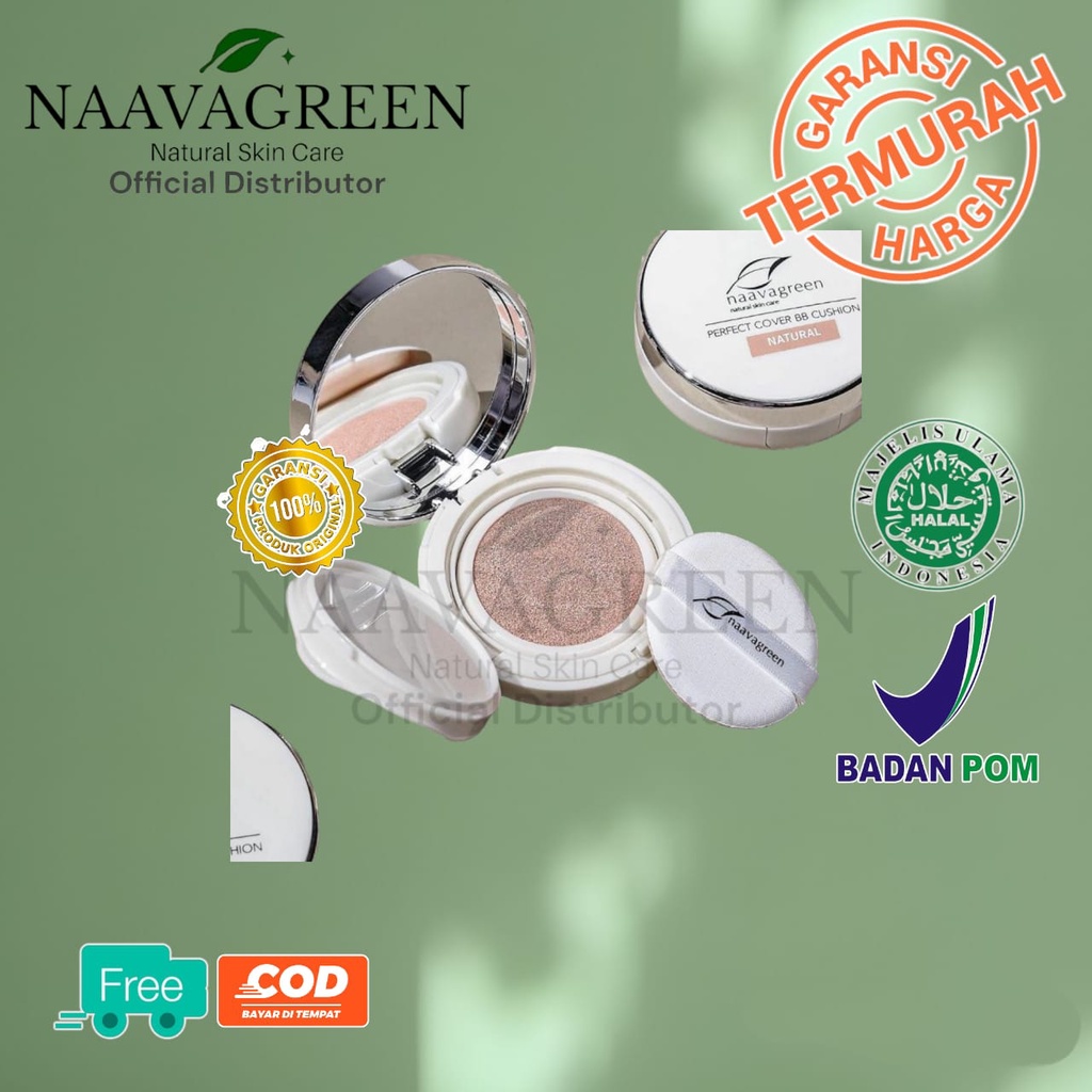 Naavagreen Perfect Cover BB Cushion / BB Cushion NaavaGreen