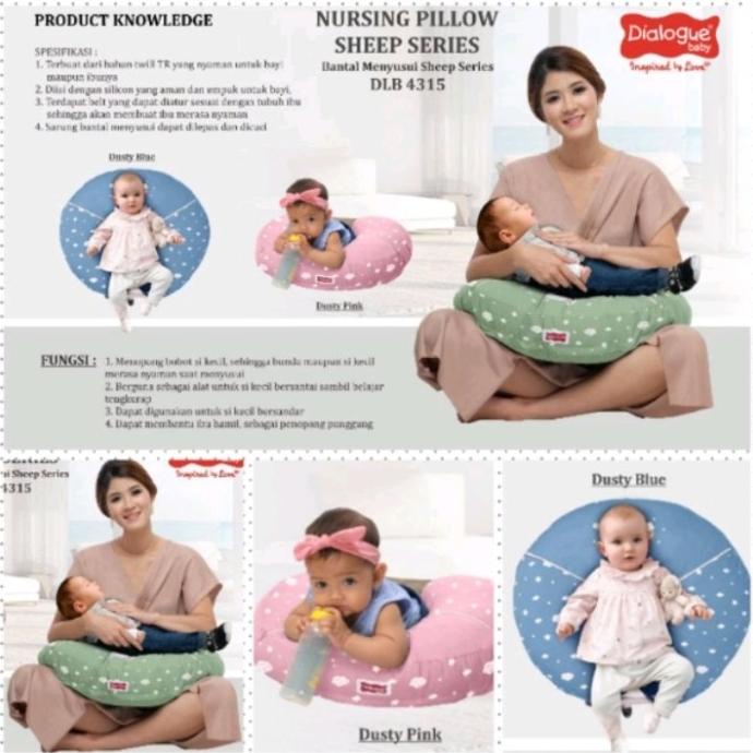 Dialogue Baby Bantal Ibu Menyusui Sheep Series - DLB4315