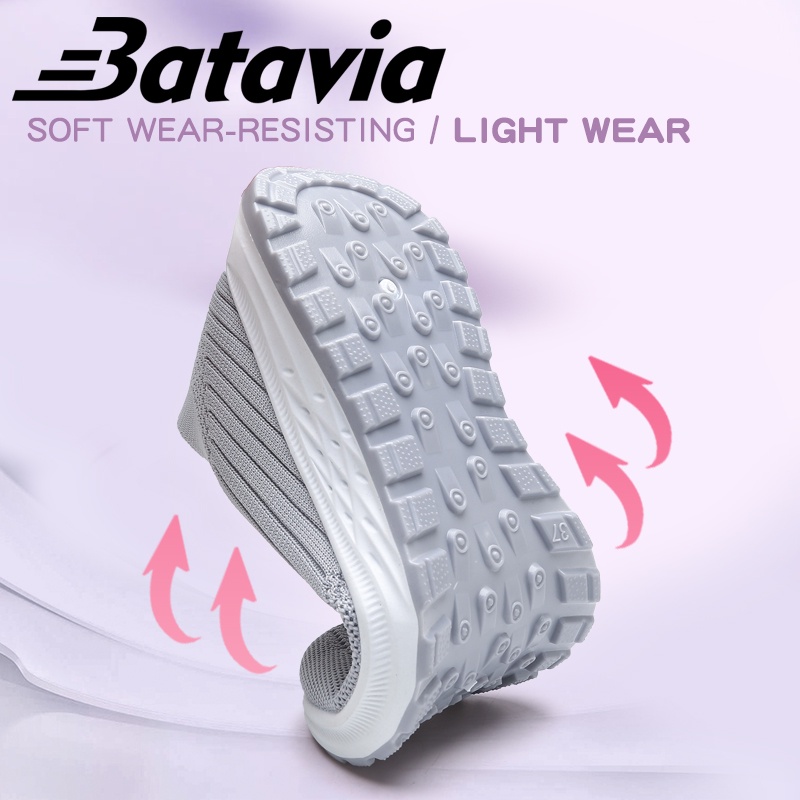 Batavia 2023 Sepatu premium perempuanTerbang Sepatu Wanita Terbaru , Sepatu Jogging Sepatu Modern Bernafik, Gadis Sepatu Olahraga Berkualitas Tinggi N8