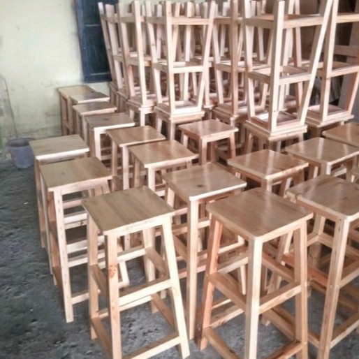 Terlaris Kursi Bar Kayu Tinggi 75