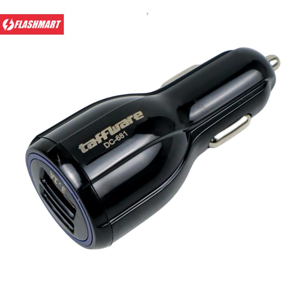 Flashmart Car Charger Dual USB Port 3.1A QC3.0 - DC-681