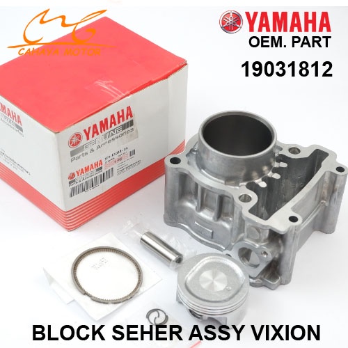 BLOCK SEHER BLOCK ASSY VIXION BORING BLOCK MESIN SET LENGKAP YAMAHA VIXION OLD NEW NEW - 1PA  3C1