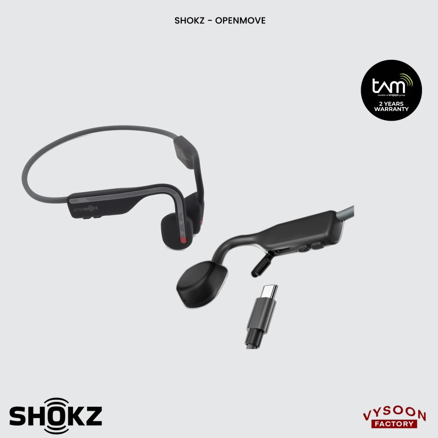 Shokz OpenMove Open Move Wireless Bone Conduction Headphones