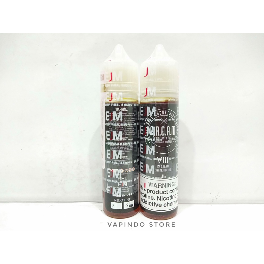 [6MG] EJM CREAM 8 VIII C.R.E.A.M USA LIQUID PREMIUM VAPOR ORIGINAL