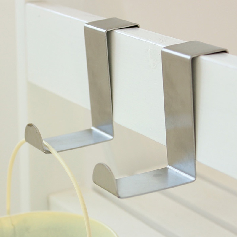 Gantungan Baju Pintu Stainless / Door Hanger Gantung Kamar Serbaguna