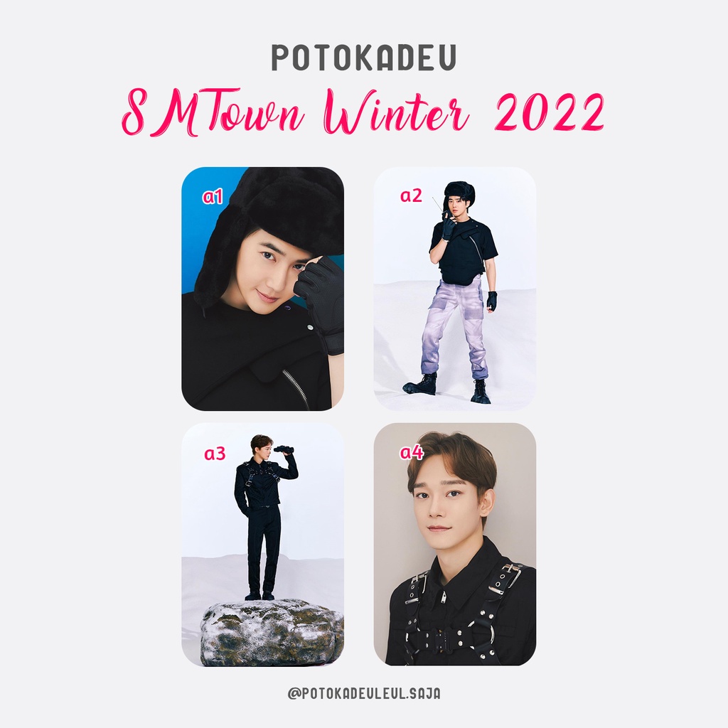 PC/102 -- [Photocard] 2022 Winter SMTown - EXO - Shinee - Kangta