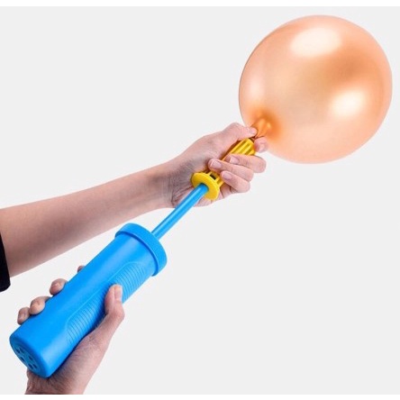 Pompa Tangan Manual / Alat Pompa Mini Balon Pelampung Balloon Bola Ban Renang / Portable Manual Hand Pump / Alat Tiup