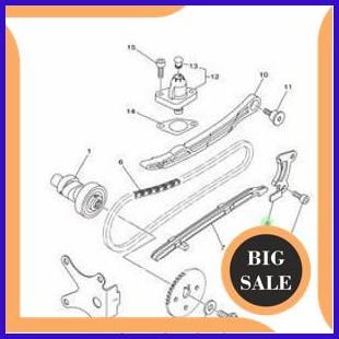 perkakas plate guide stopper plat penahan tekanan tensioner Xeon 125 Mio M3 J Z 44D-E2233-00 asli or