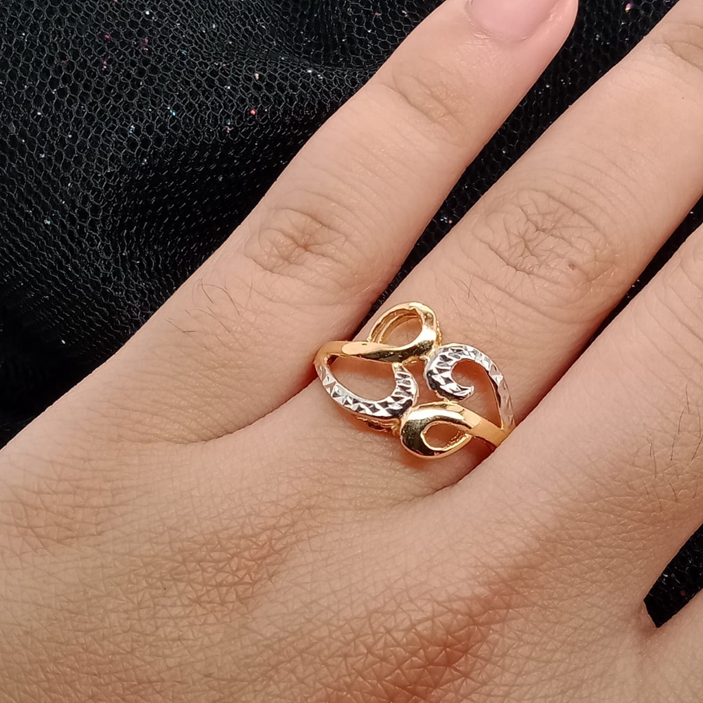 Cincin Emas 17K - 2.4 Gr Kadar 750 - 4342