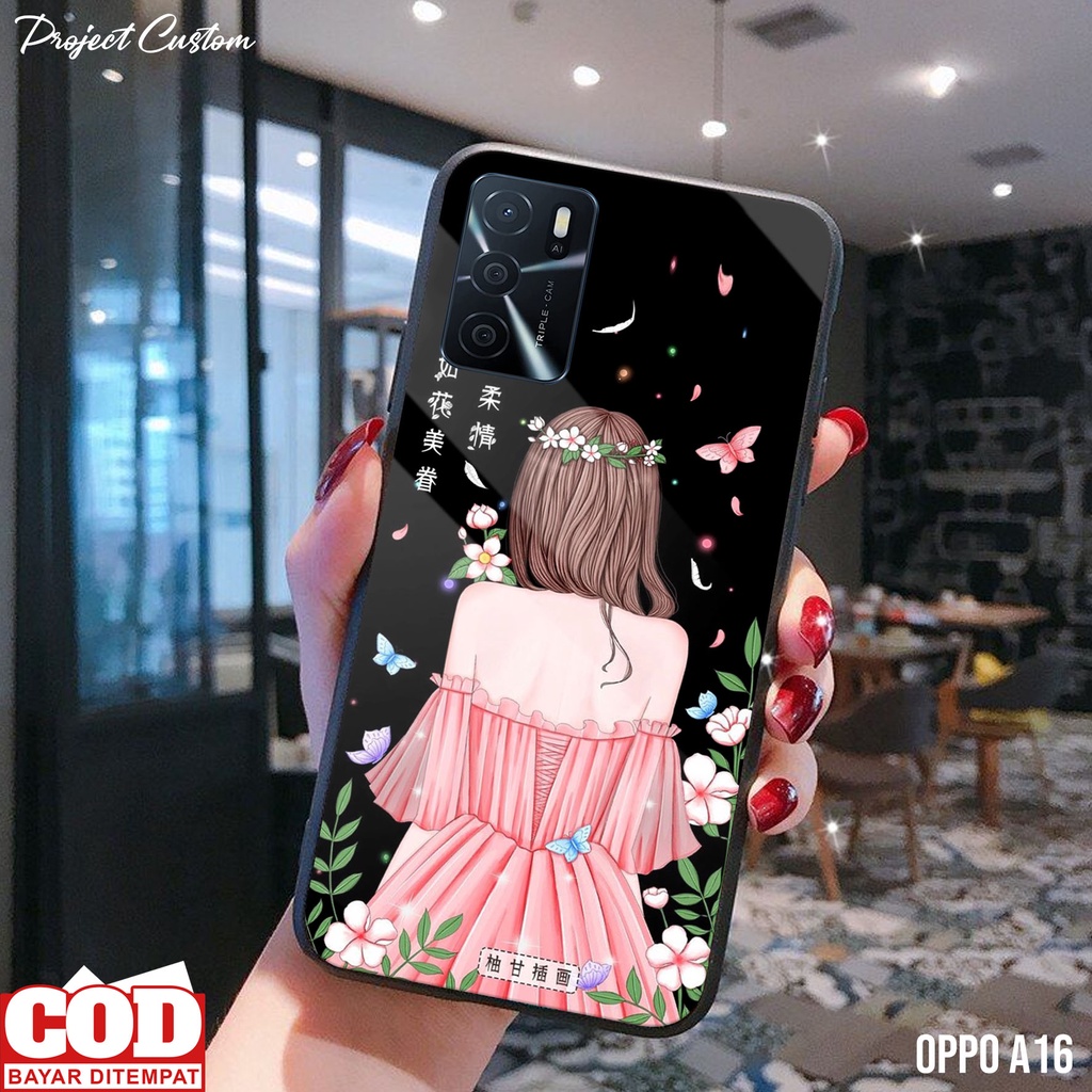 Case OPPO A16 - Casing Hp OPPO A16 Terbaru [ GWAN-01 ] Silikon OPPO A16 - Kesing Hp - Softcase Hp - 