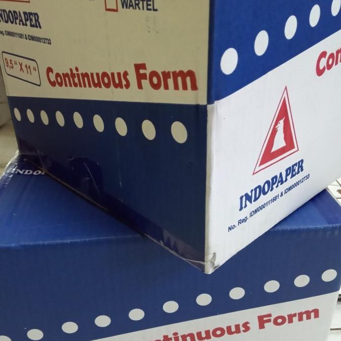 

Kertas Komputer / Continous Form 9.5 X11 3Ply