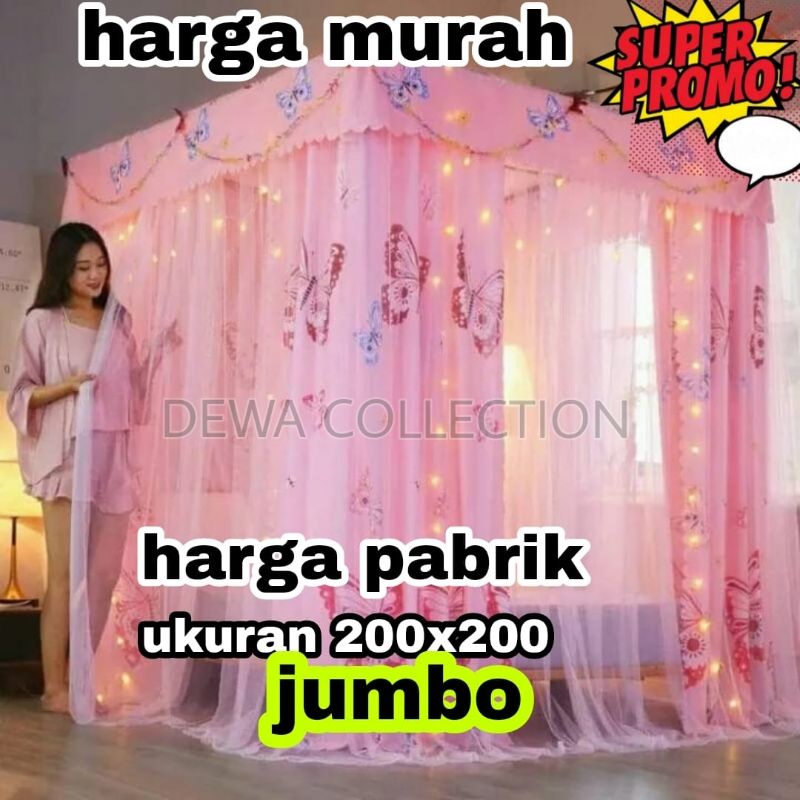 kelambu nyamuk single kelambu simpel kelambu 200x120