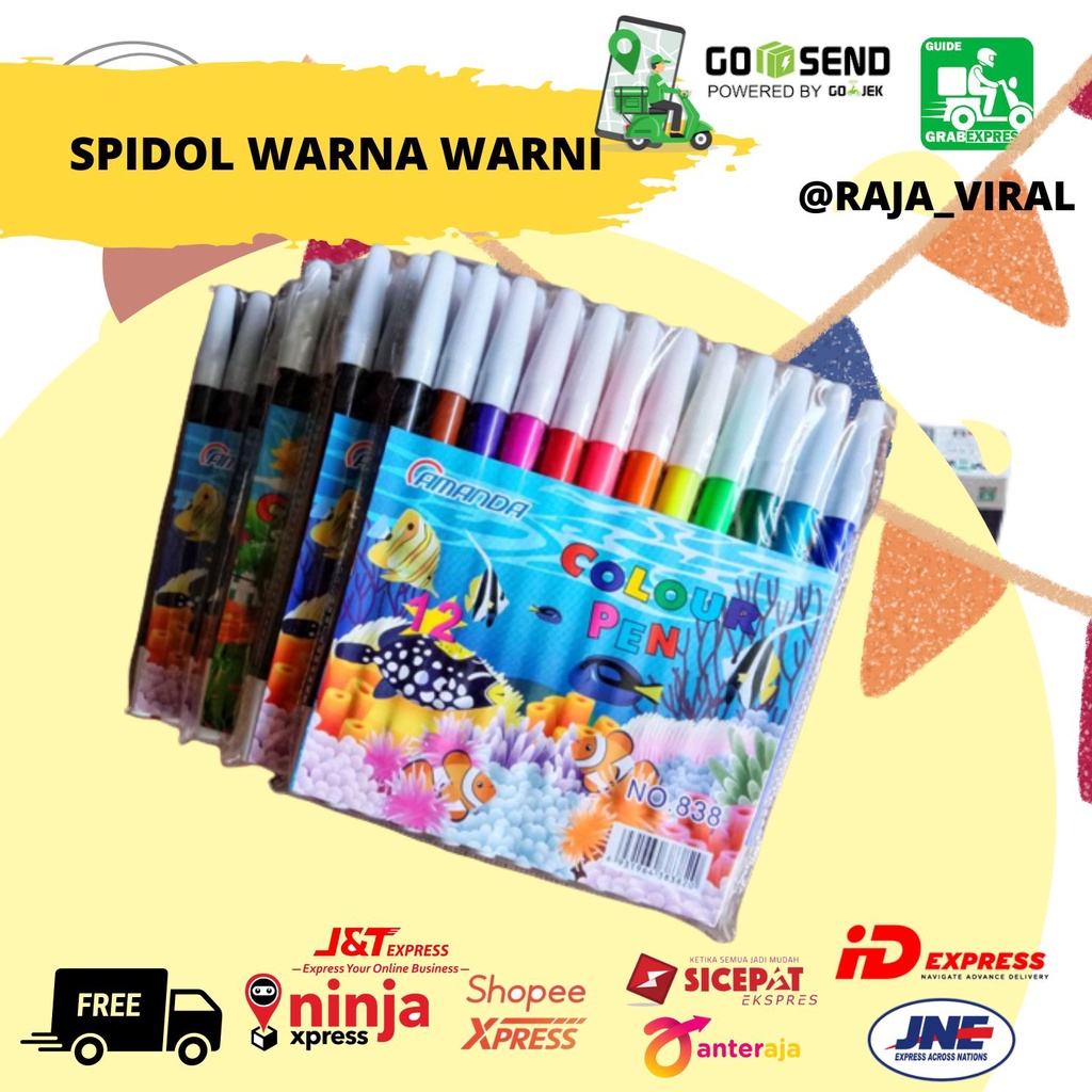 

spidol warna warni