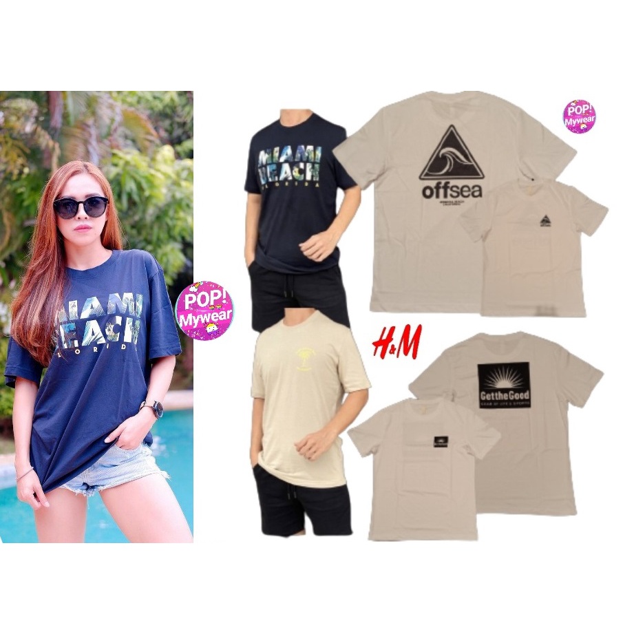 KAOS PRIA WANITA POPMYWEAR HM UNIQLO BASIC ROUND NECK TEE SZ XS-XL / KAOS ANAK JUNIOR / KAOS OVERSIZ